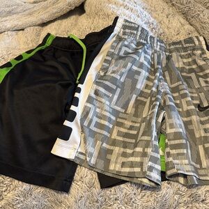 Nike dri fit shorts 2 pair
